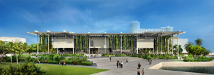 The new Miami Art Museum at Museum Park